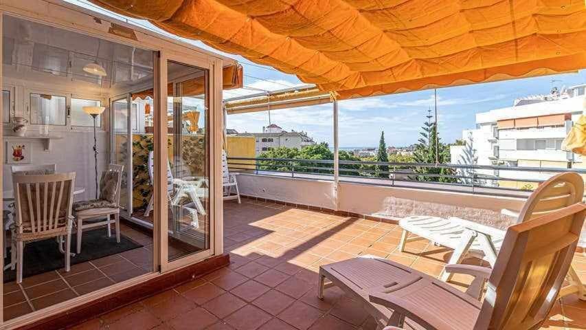 797 Holiday Rentals - Piso Para 4 Con Amplia Terraza Al Jardin Y Al Mar Бенальмадена Экстерьер фото
